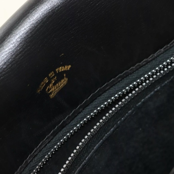 Gucci Shoulder Bag Black Leather - Picture 6 of 8